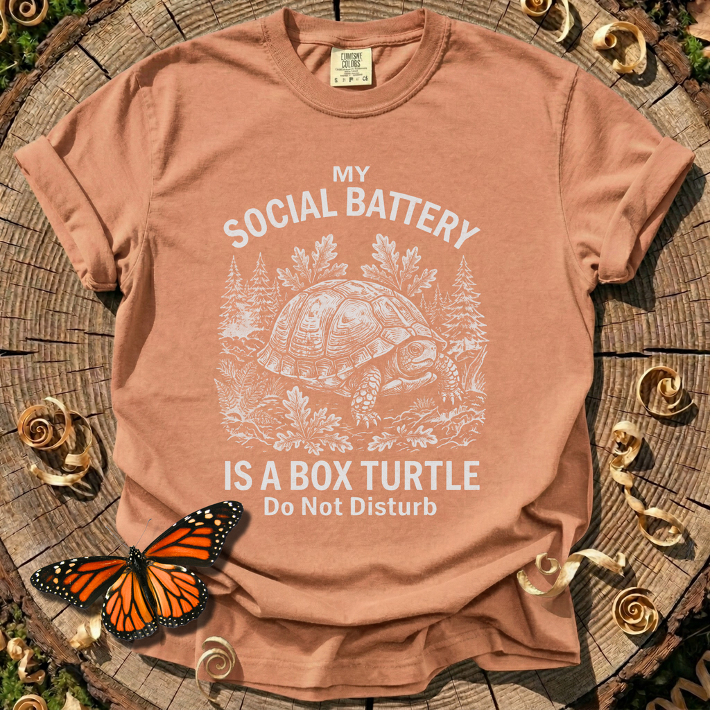Anti-Social Box Turtle Tee