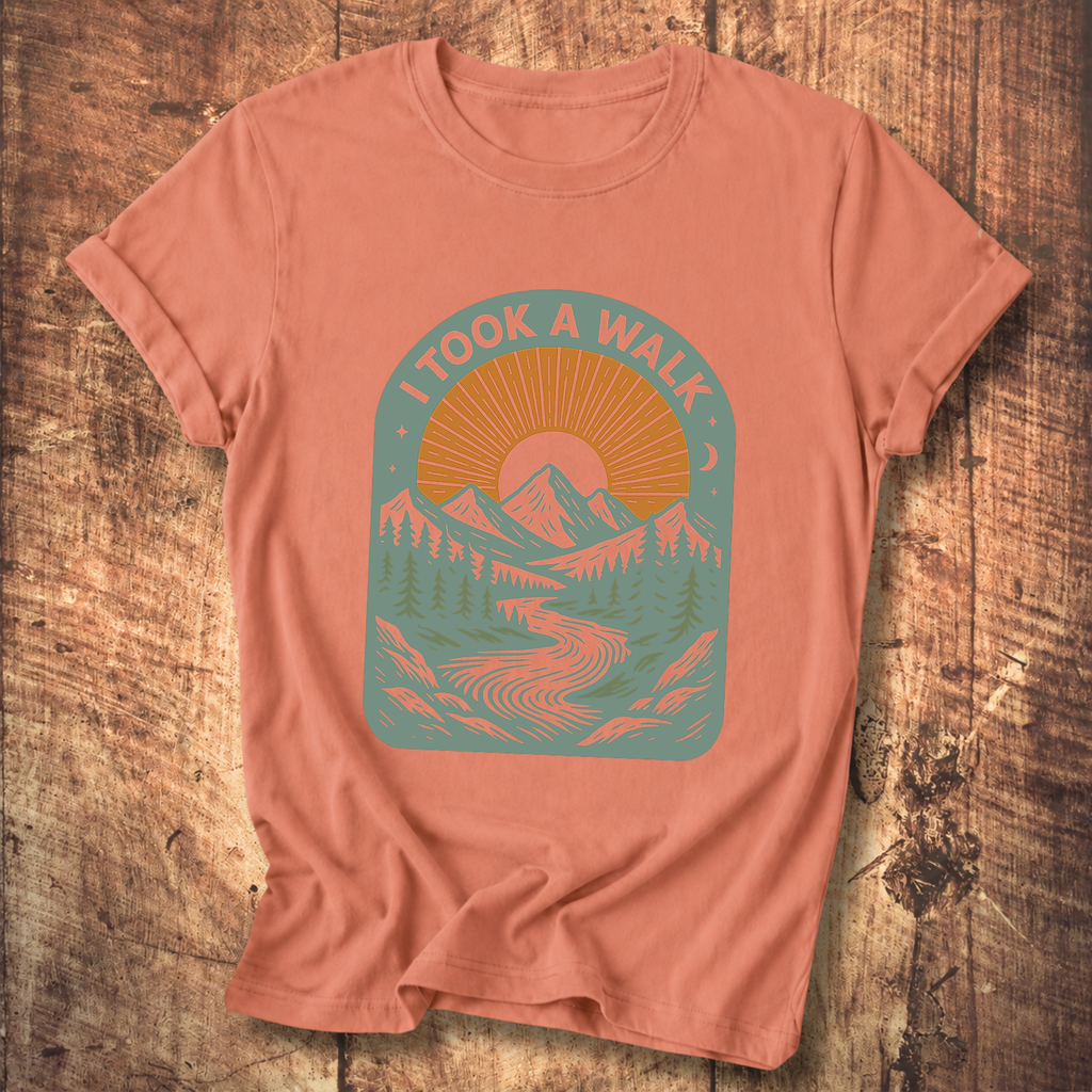 I Took a Walk T-Shirt