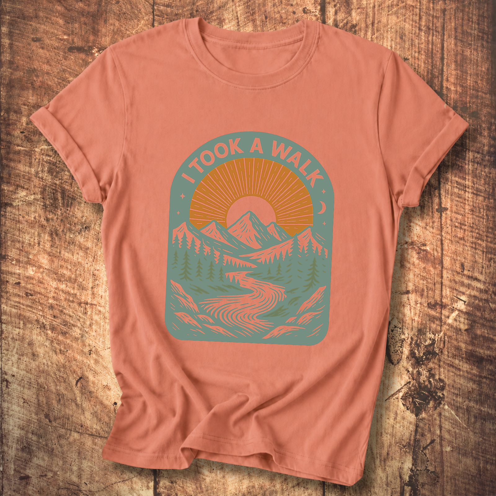 I Took a Walk T-Shirt