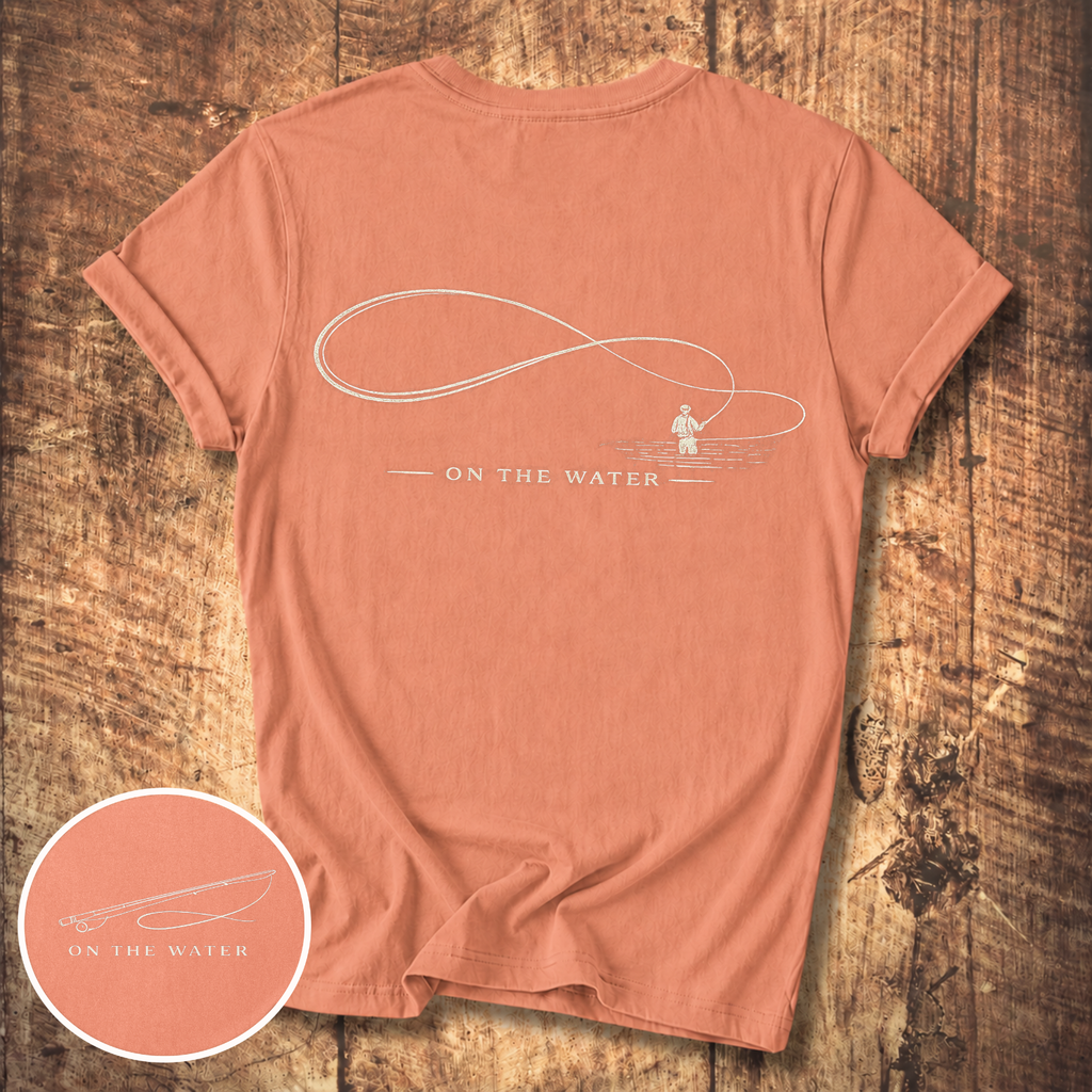 On The Water Fly Fishing T-Shirt