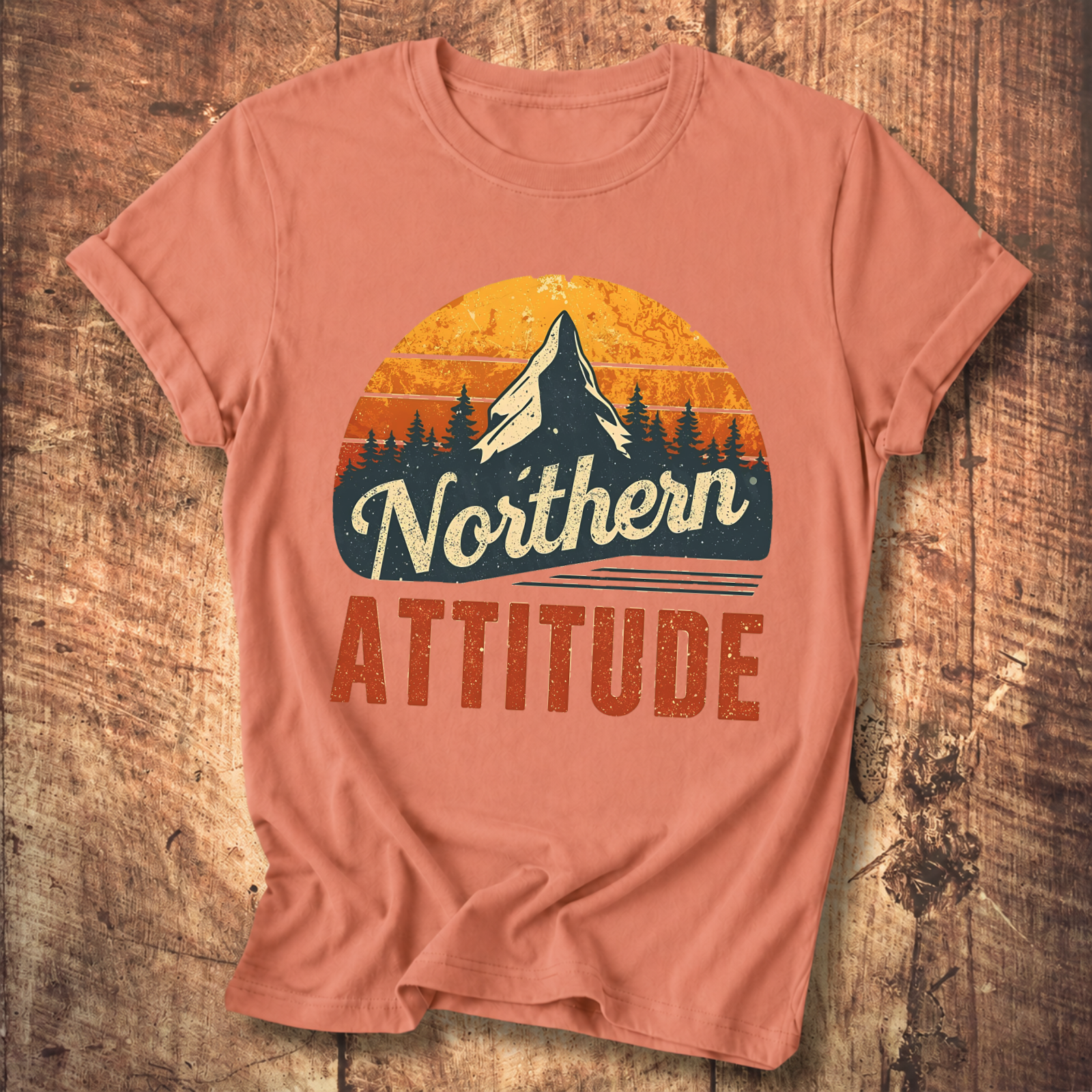 Northern Attitude Retro T-Shirt
