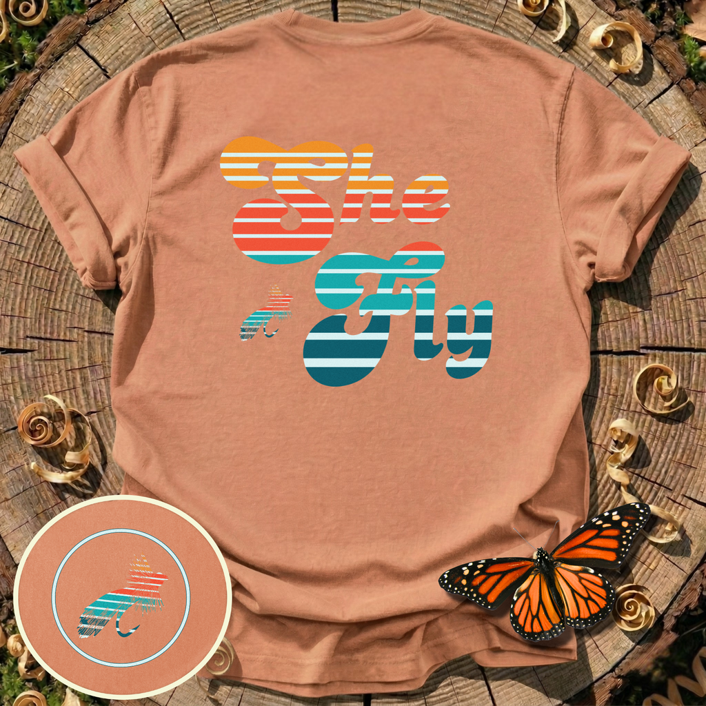 Retro “She Fly” Tee