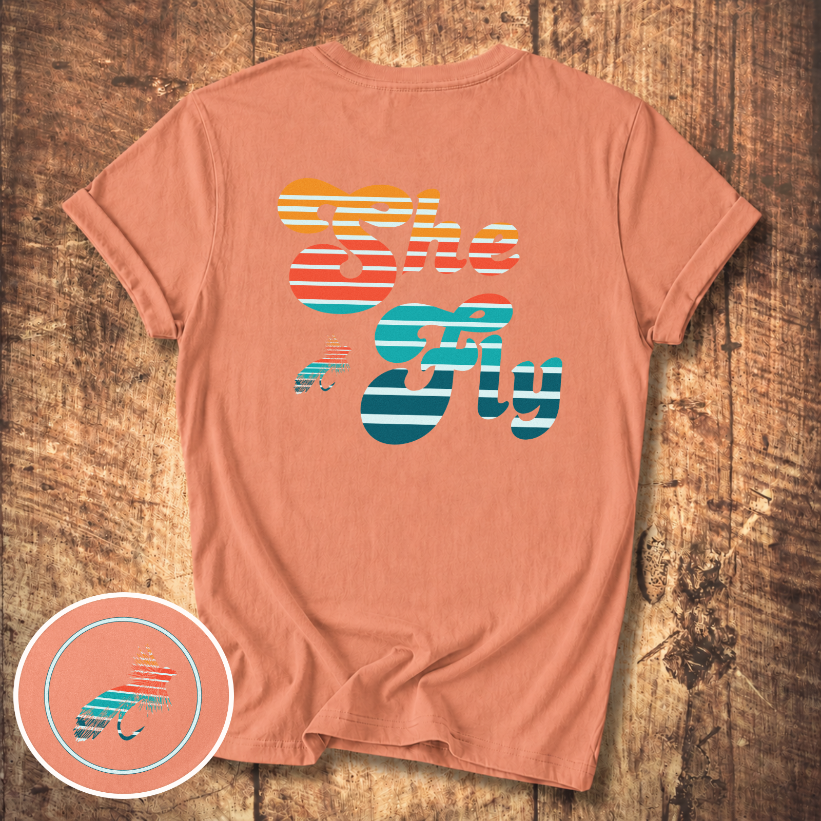 Retro “She Fly” Tee