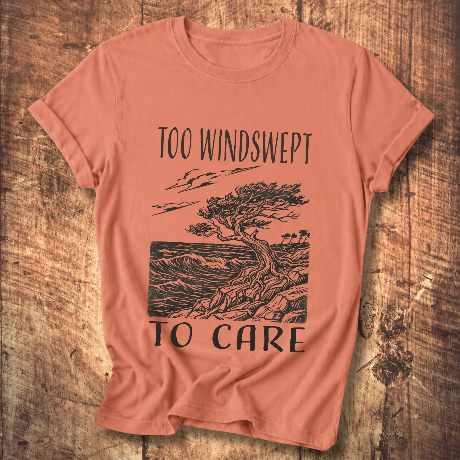 Too Windswept To Care T-Shirt