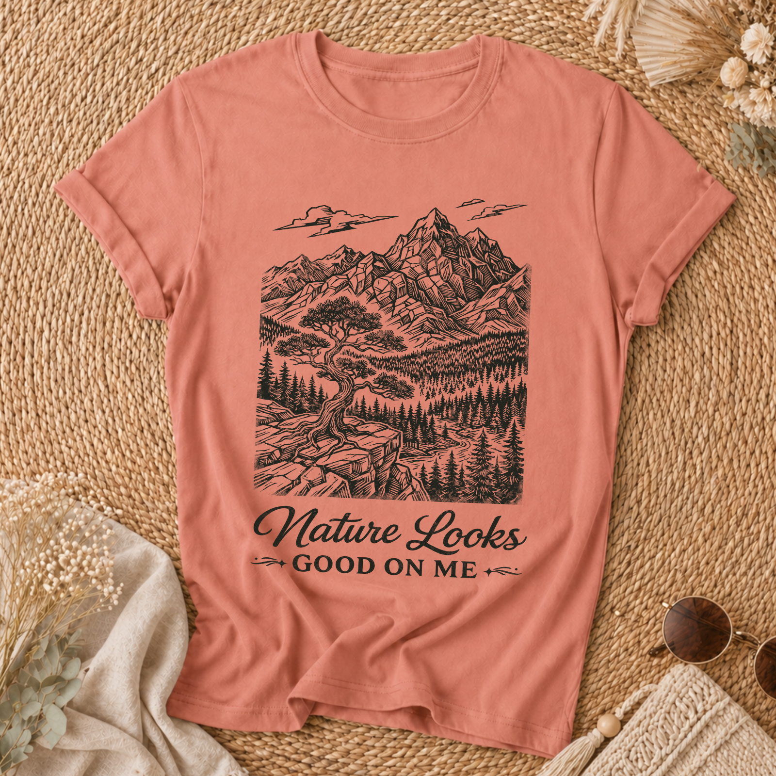 Nature Looks Good On Me T-Shirt