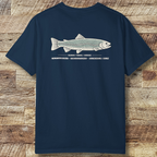 Cutthroat Topography Fly Fishing T-Shirt