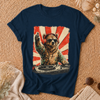 Bear At The Turntable Tee