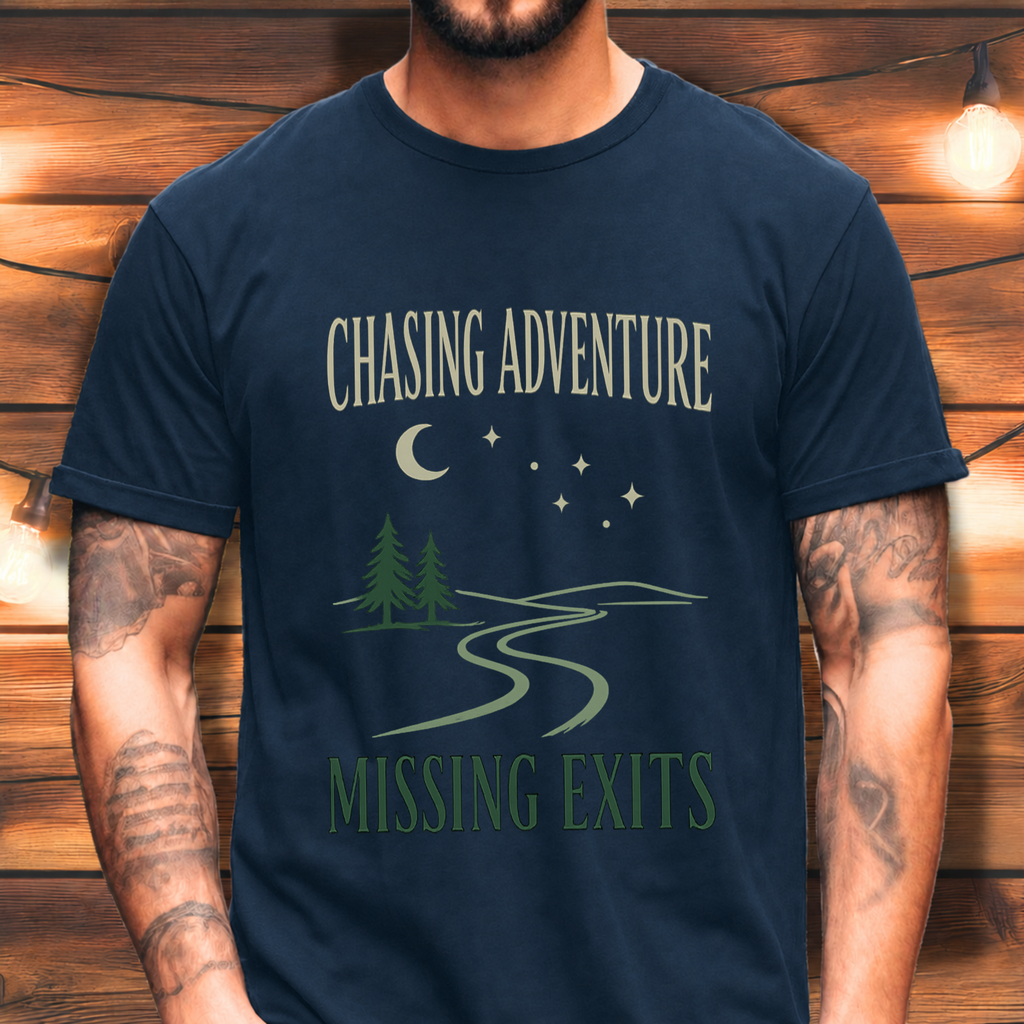 Chasing Adventure Missing Exits T-Shirt