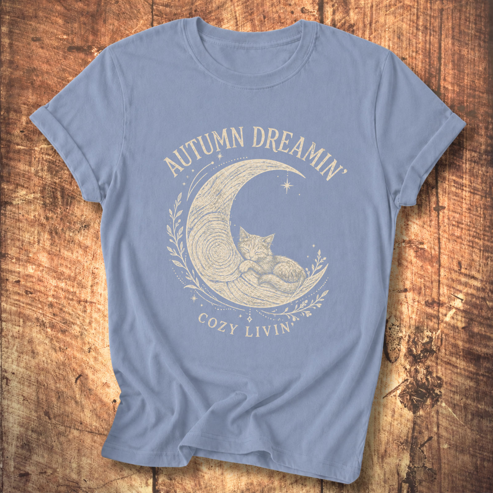 Autumn Dreamin' Kitten T-shirt