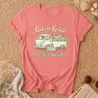 Retro Flower Truck Tee