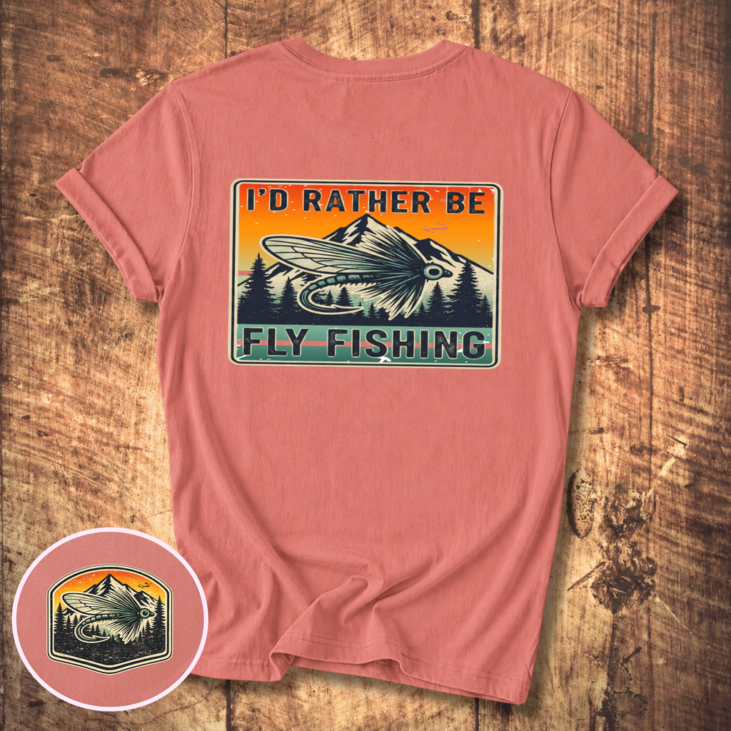 I’d Rather Be Fly Fishing Tee