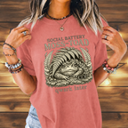 Social Battery Moss Toad Tee