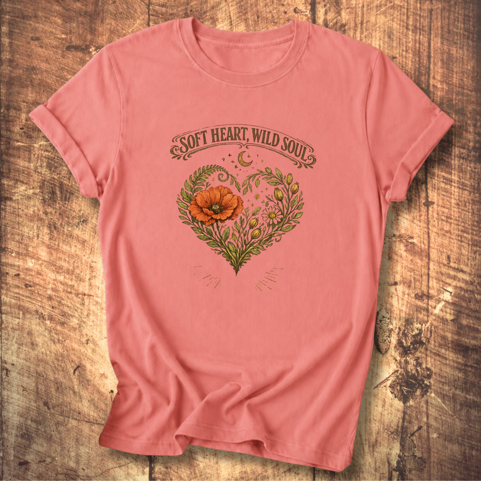 Soft Heart Wild Soul Tee
