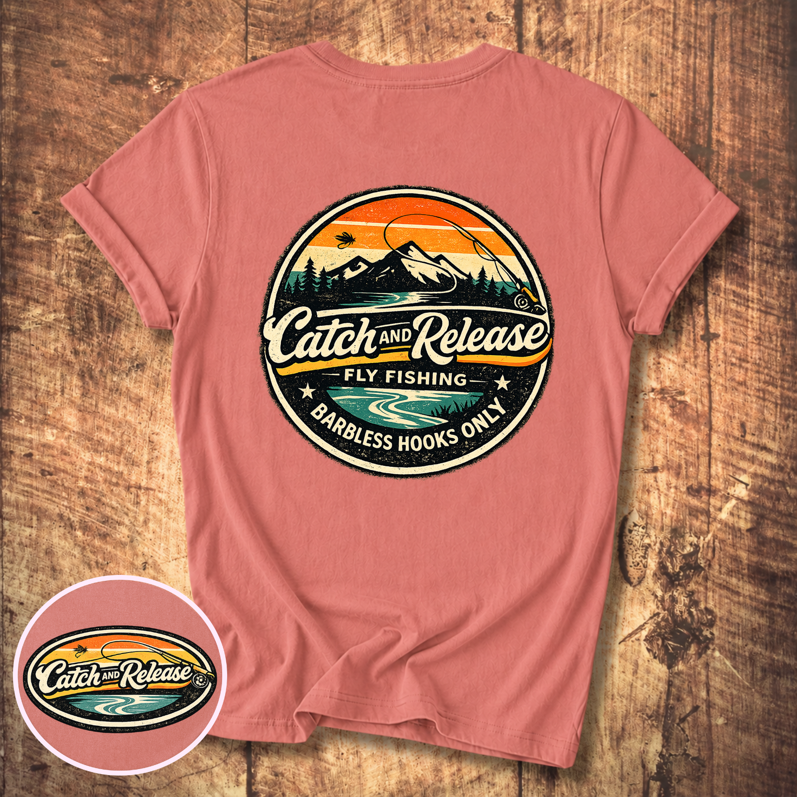Catch & Release Fly Fishing T-Shirt