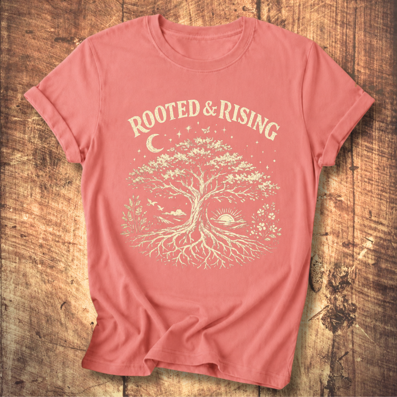 Rooted And Rising Tee