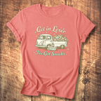 Retro Flower Truck Tee