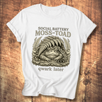 Social Battery Moss Toad Tee