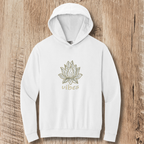 Lotus Vibes Hoodie — Minimal Yoga Hoodie