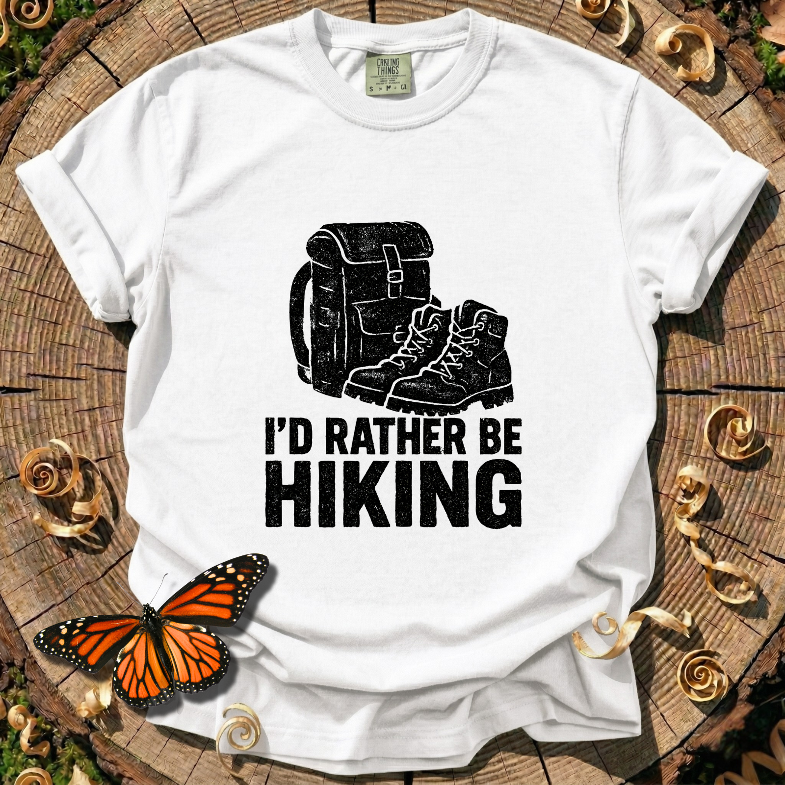 I'd Rather Be Hiking T-shirt