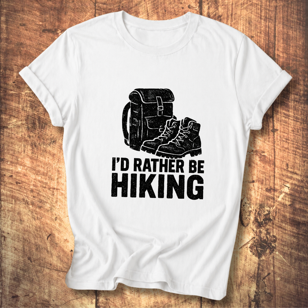 I'd Rather Be Hiking T-shirt