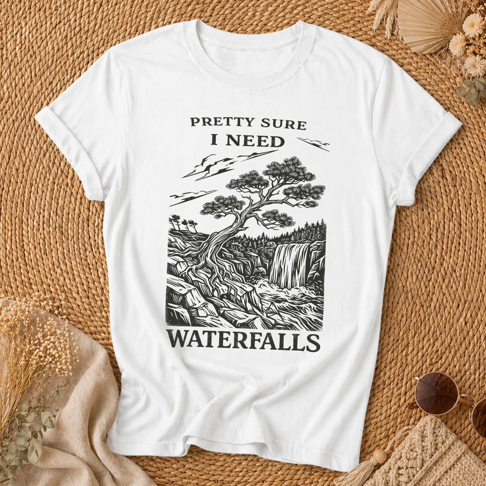 Pretty Sure I Need Waterfalls T-Shirt