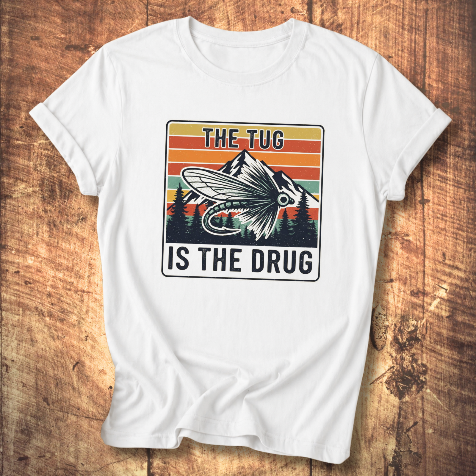 The Tug Is The Drug Retro Tee