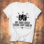 Dang Check Fishing Light T-shirt