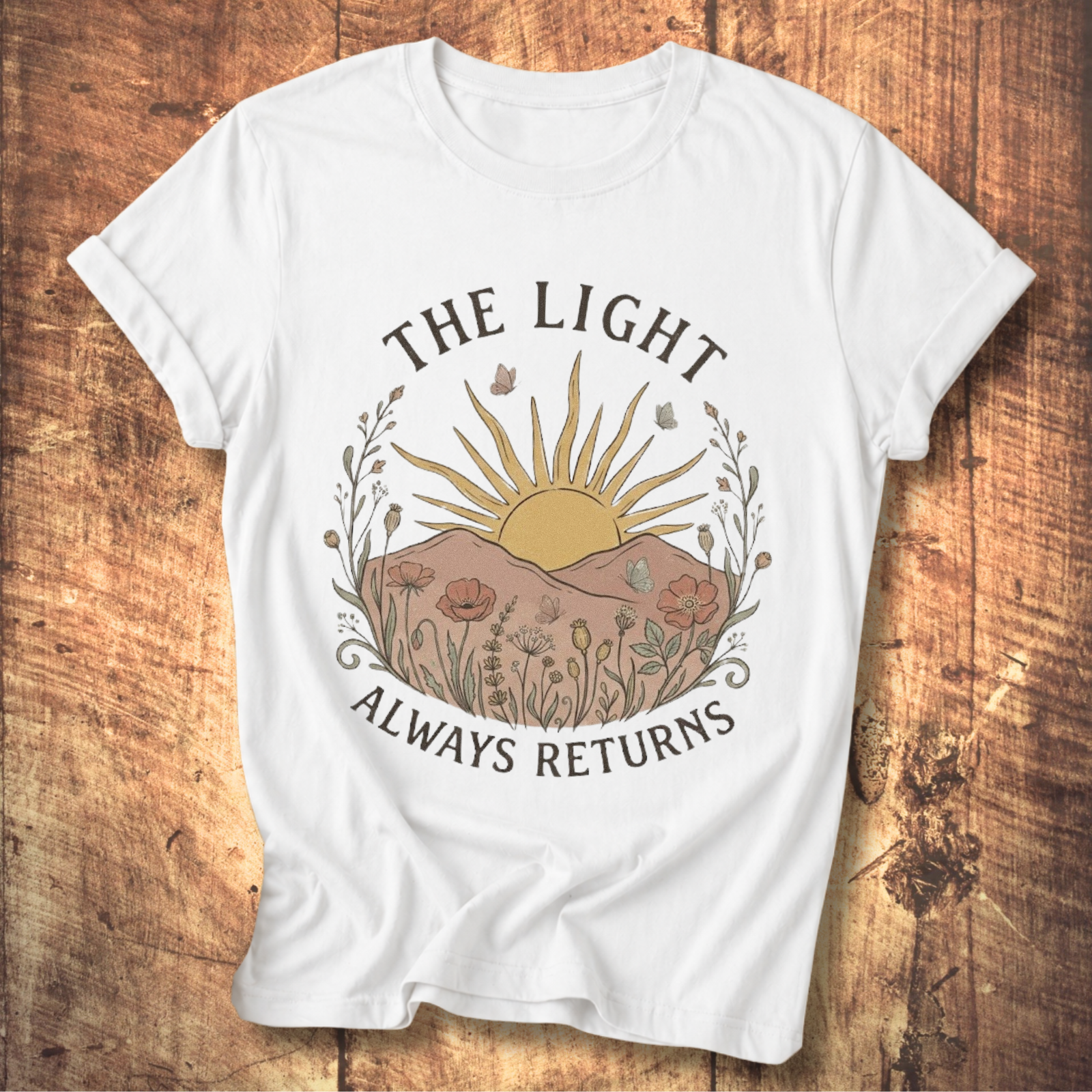 Light Always Returns Tee