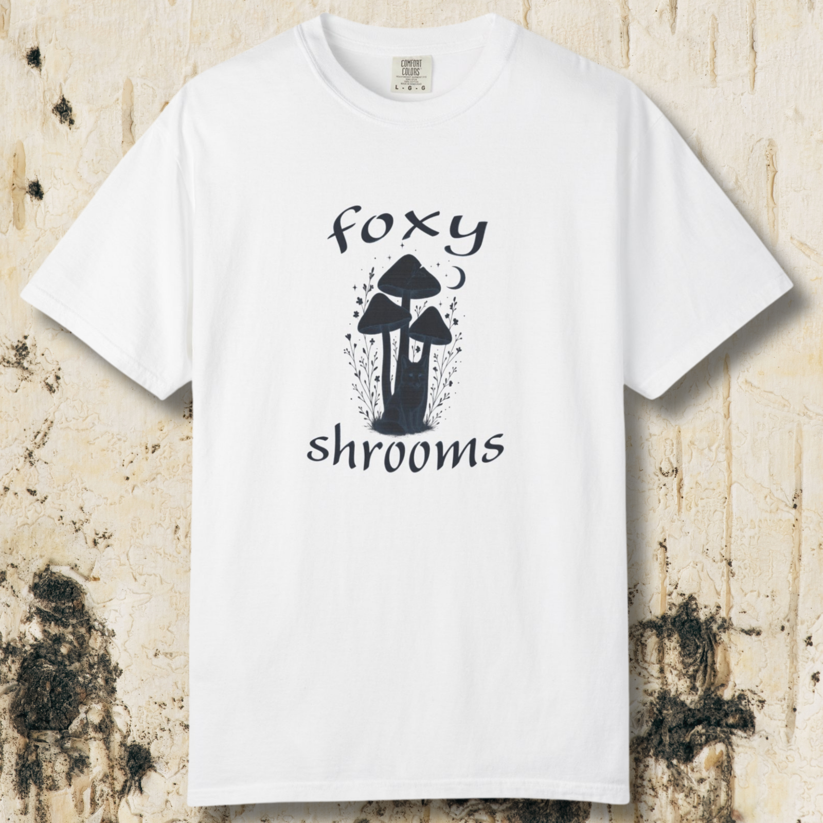Foxy Shrooms Vintage Tattoo T-Shirt