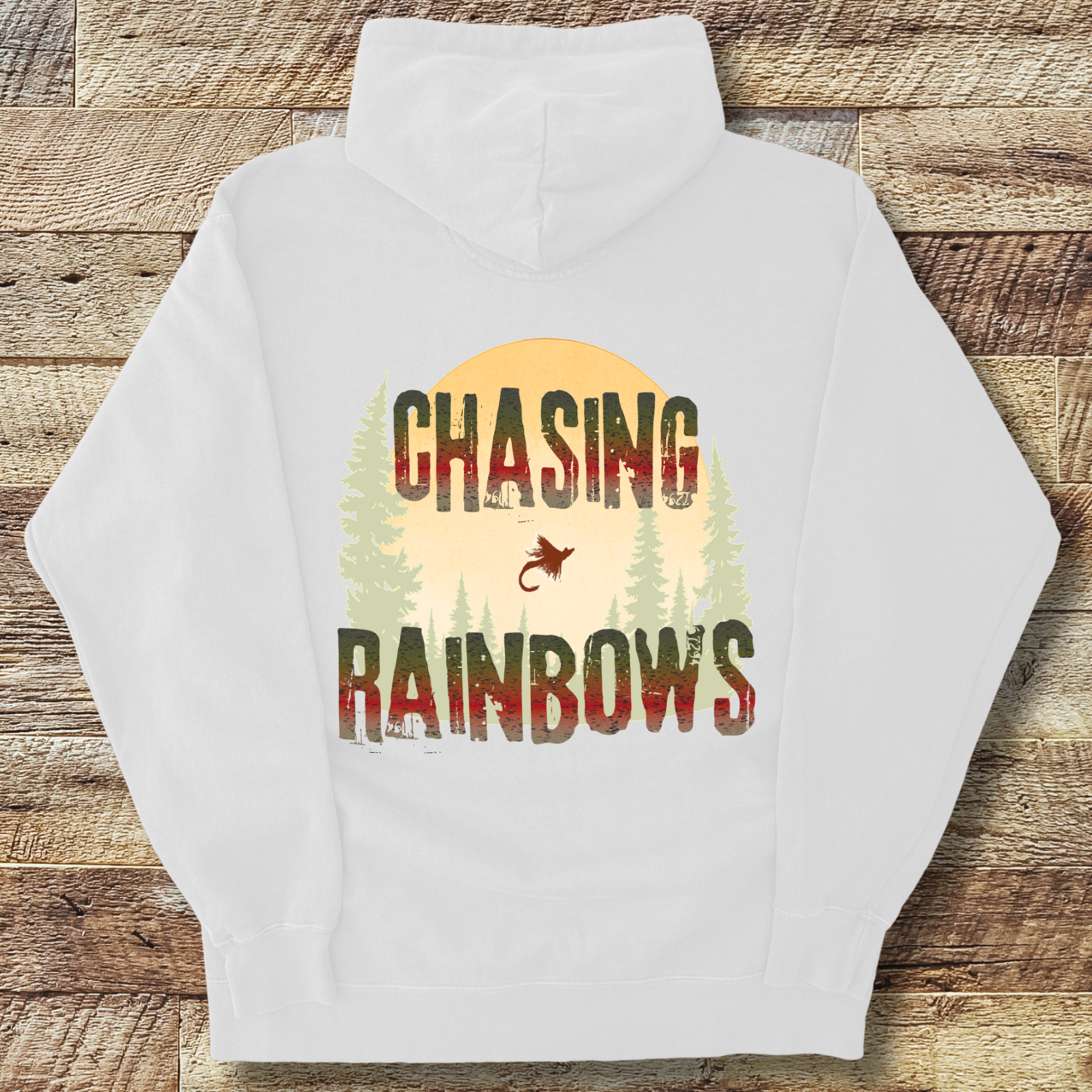 Chasing Rainbows Heavyweight Hoodie