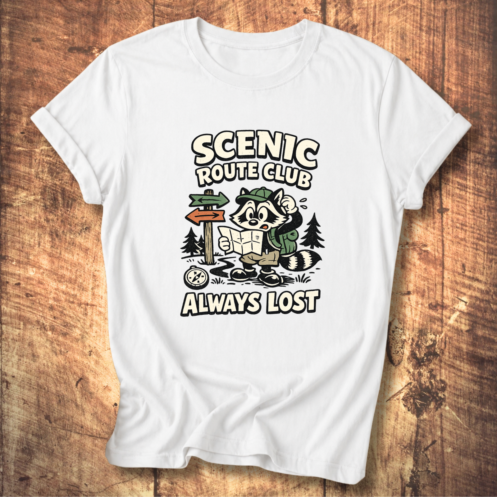 Scenic Route Club “Always Lost” T-Shirt