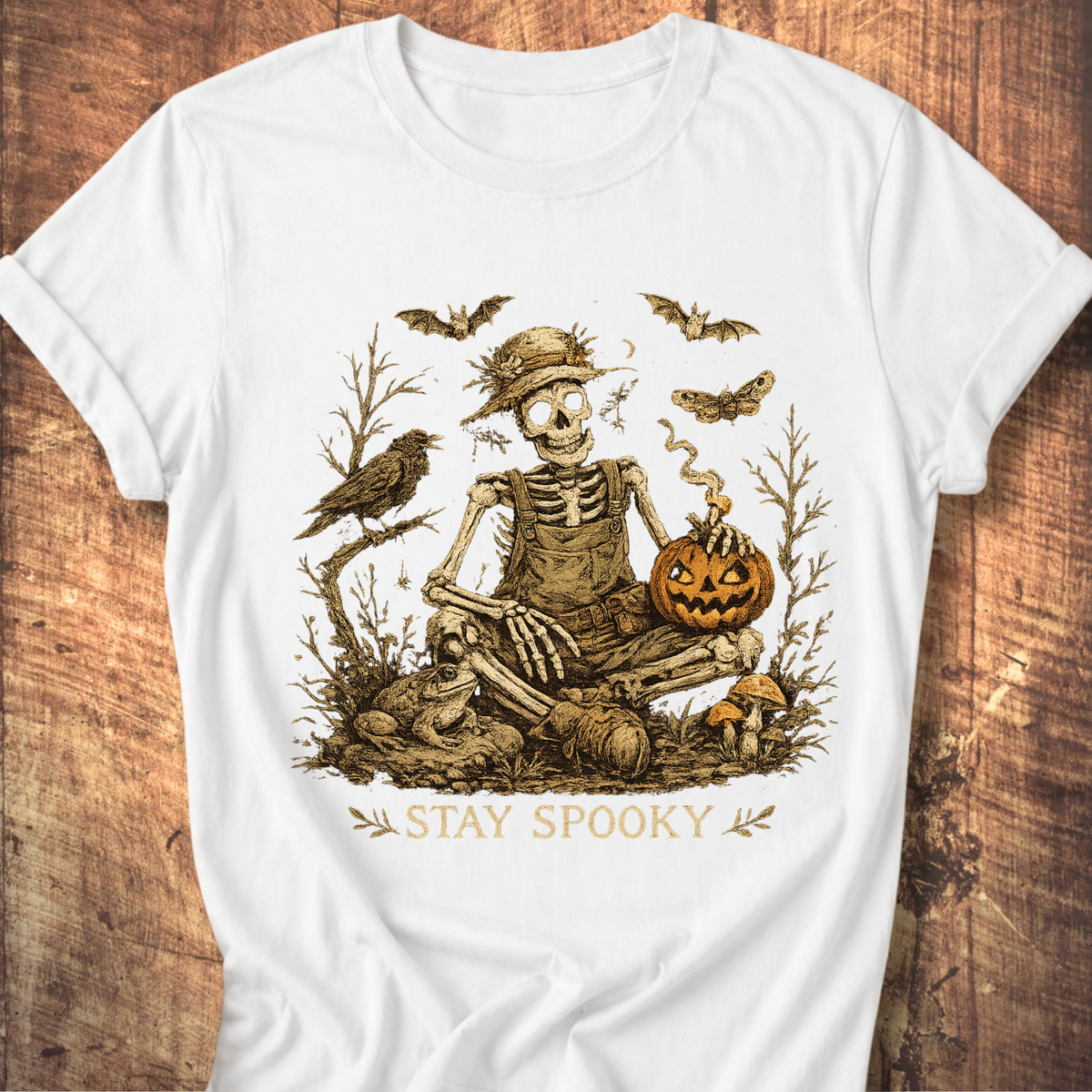 Stay Spooky Skeleton Tee