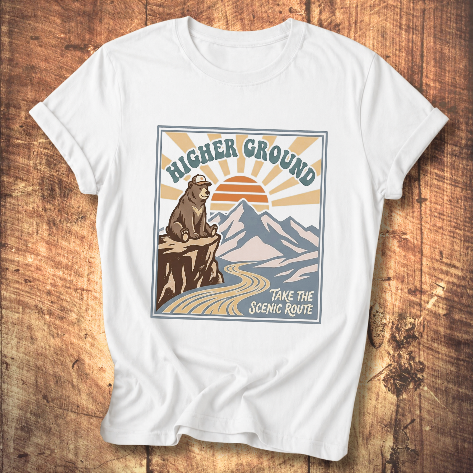 Higher Ground Bear Logic T-Shirt