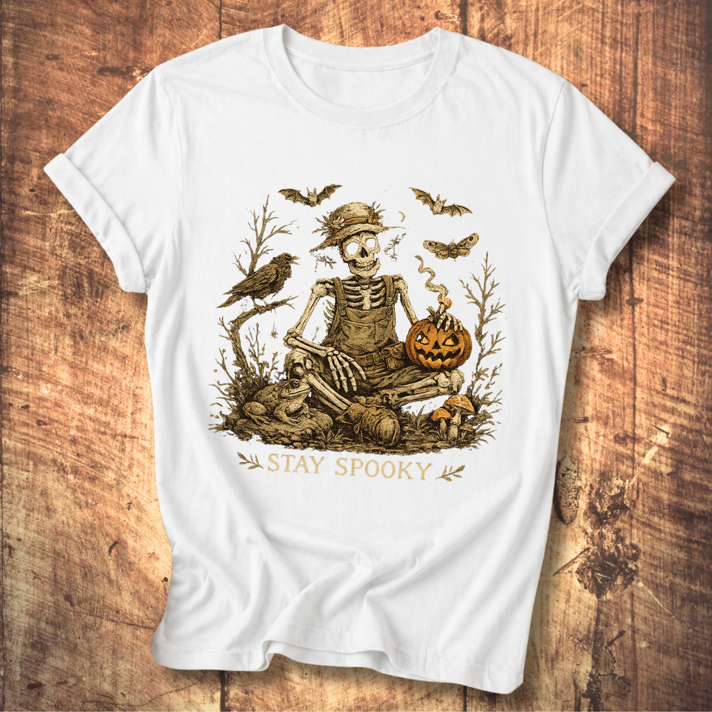 Stay Spooky Skeleton Tee