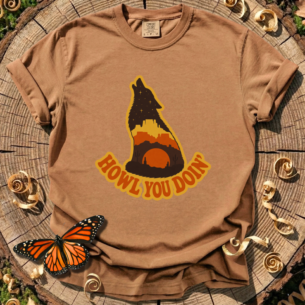 Howl You Doin' Coyote T-Shirt
