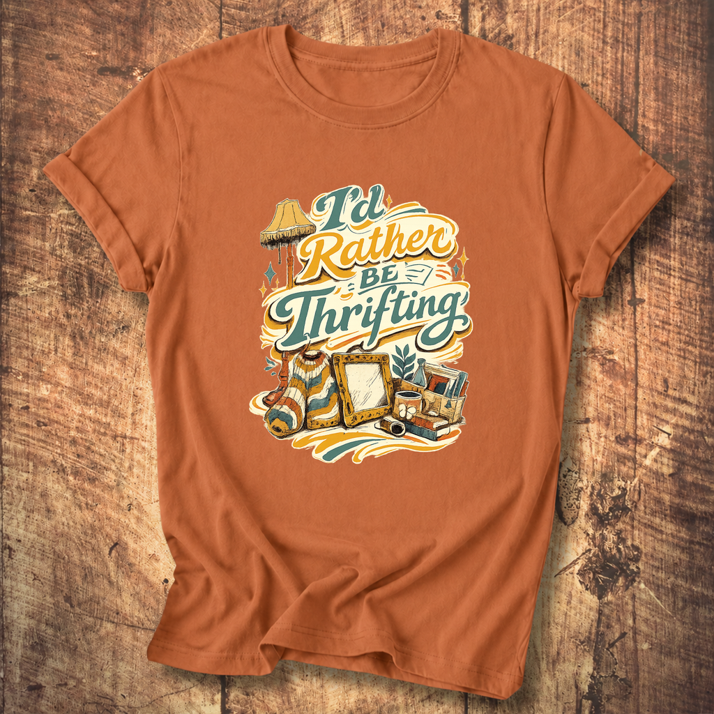 I’d Rather Be Thrifting T-Shirt
