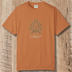 Vibe Lotus T-Shirt — Botanical Graphic Tee