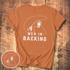 Men in Backing T-Shirt