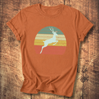 Vintage Sunset Deer T-Shirt