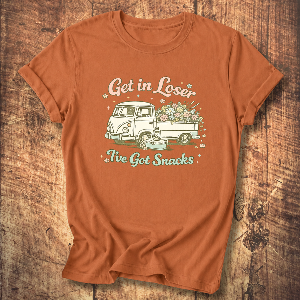 Retro Flower Truck Tee
