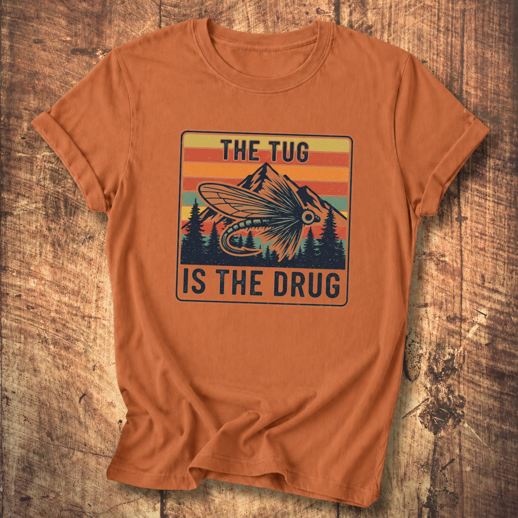 The Tug Is The Drug Retro Tee