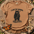 I Like the Woods and 3 People T-Shirt