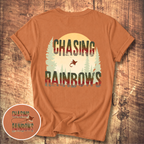 Chasing Rainbows Fly Fishing T-Shirt