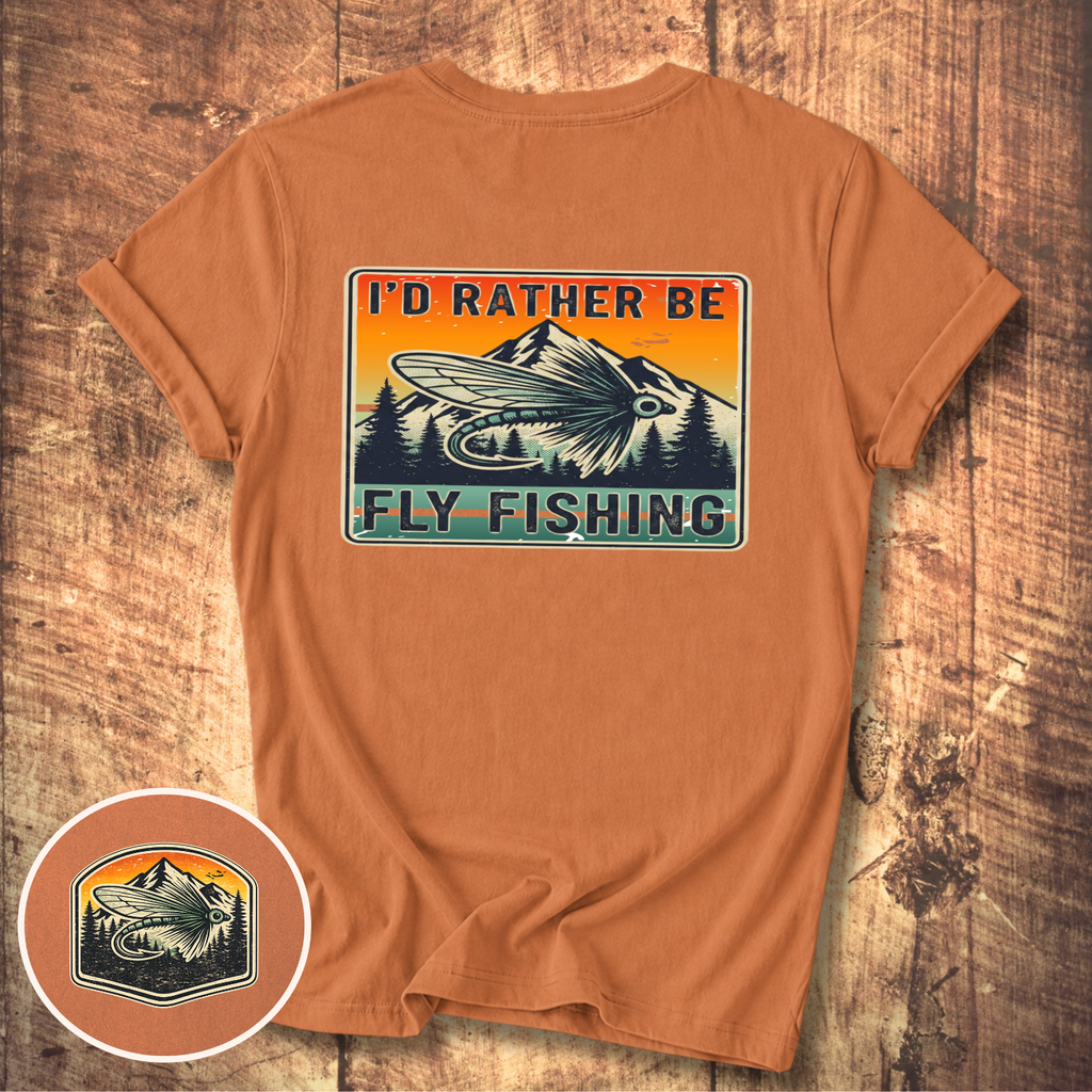 I’d Rather Be Fly Fishing Tee