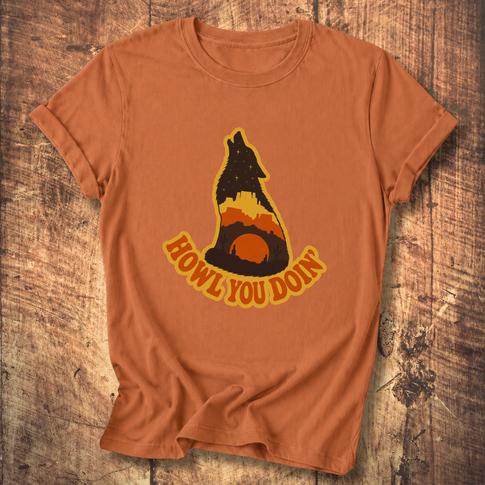 Howl You Doin' Coyote T-Shirt