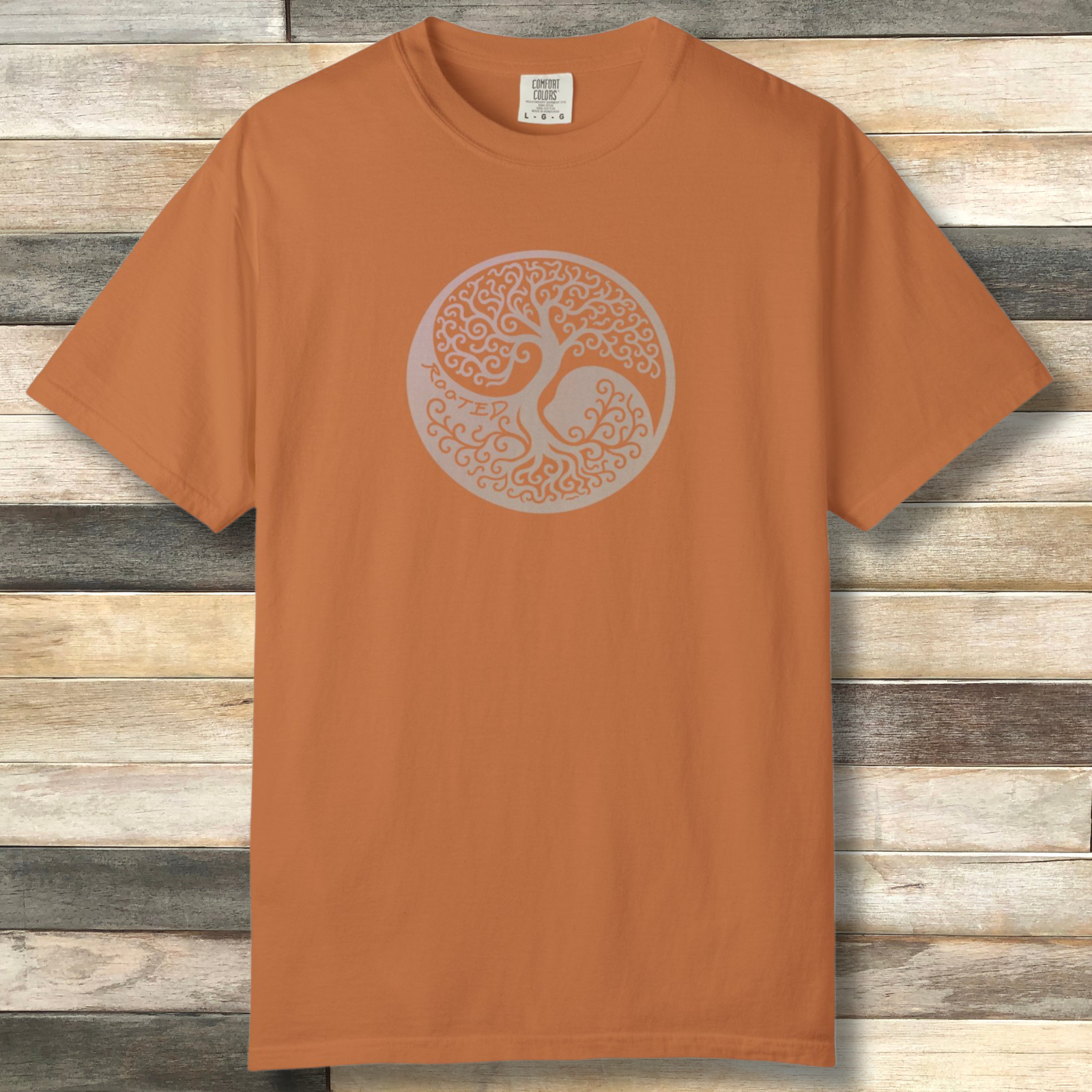 Rooted Yin Yang Tree T-Shirt — Boho Nature Graphic Tee