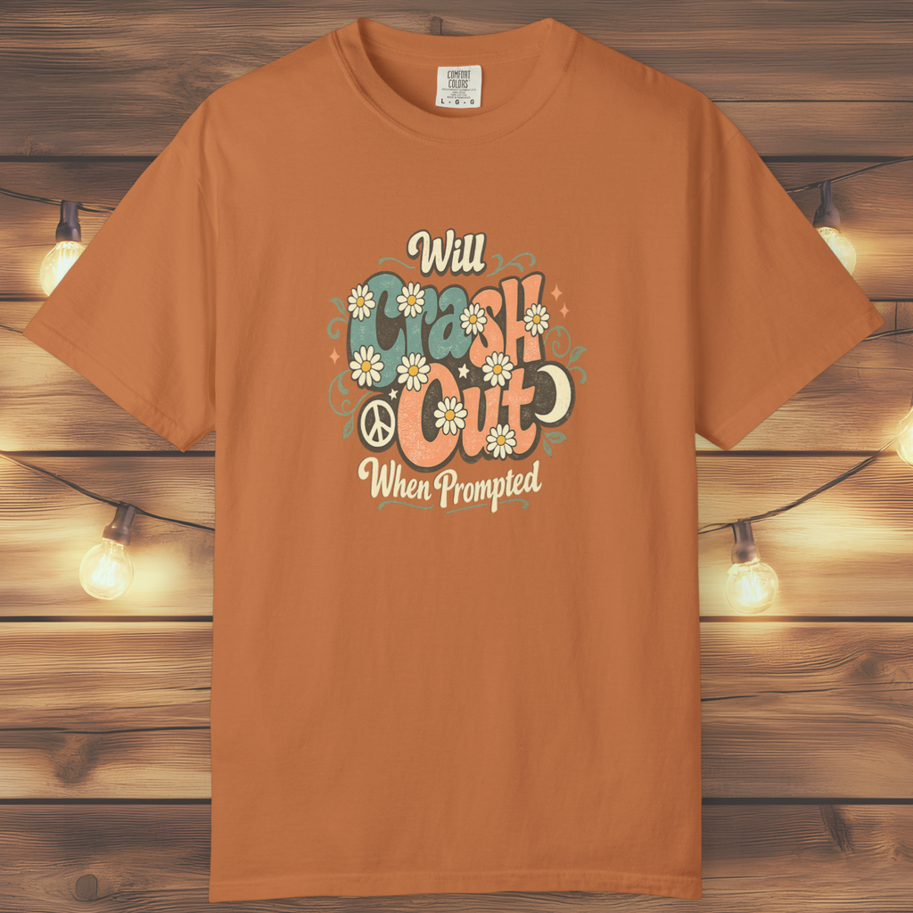 Will Crash Out When Prompted T-Shirt