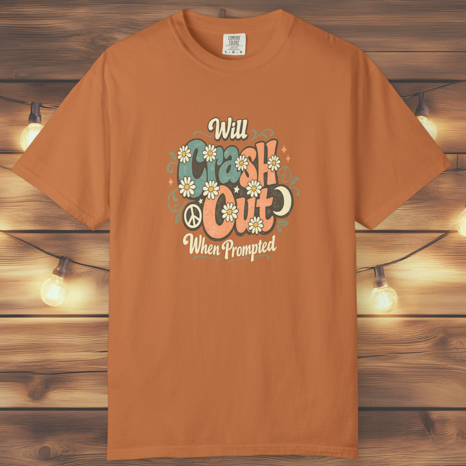 Will Crash Out When Prompted T-Shirt