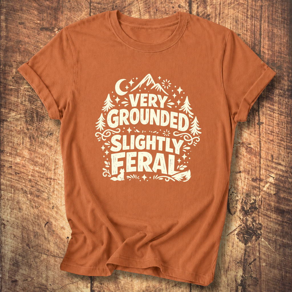 Very Grounded Slightly Feral T-Shirt