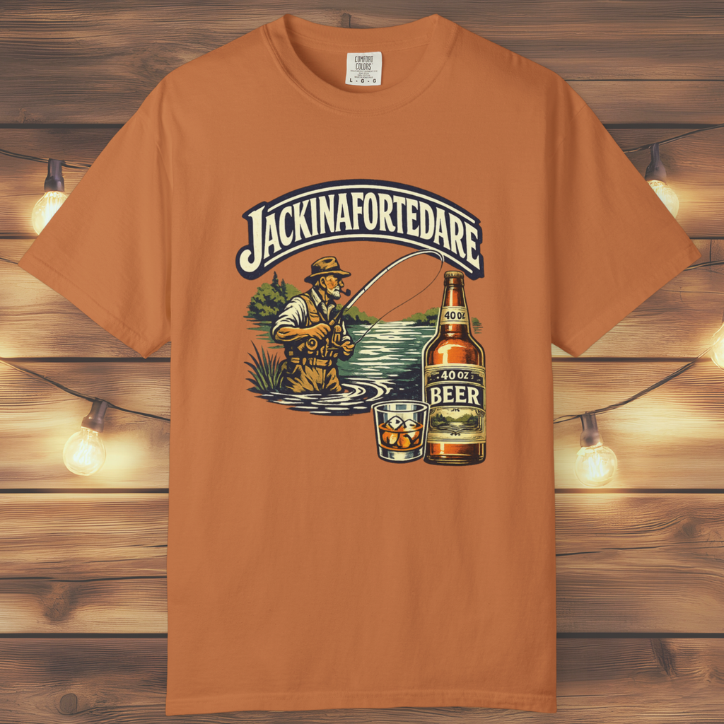 "Jackinafortedare" Vintage Outdoors Tee